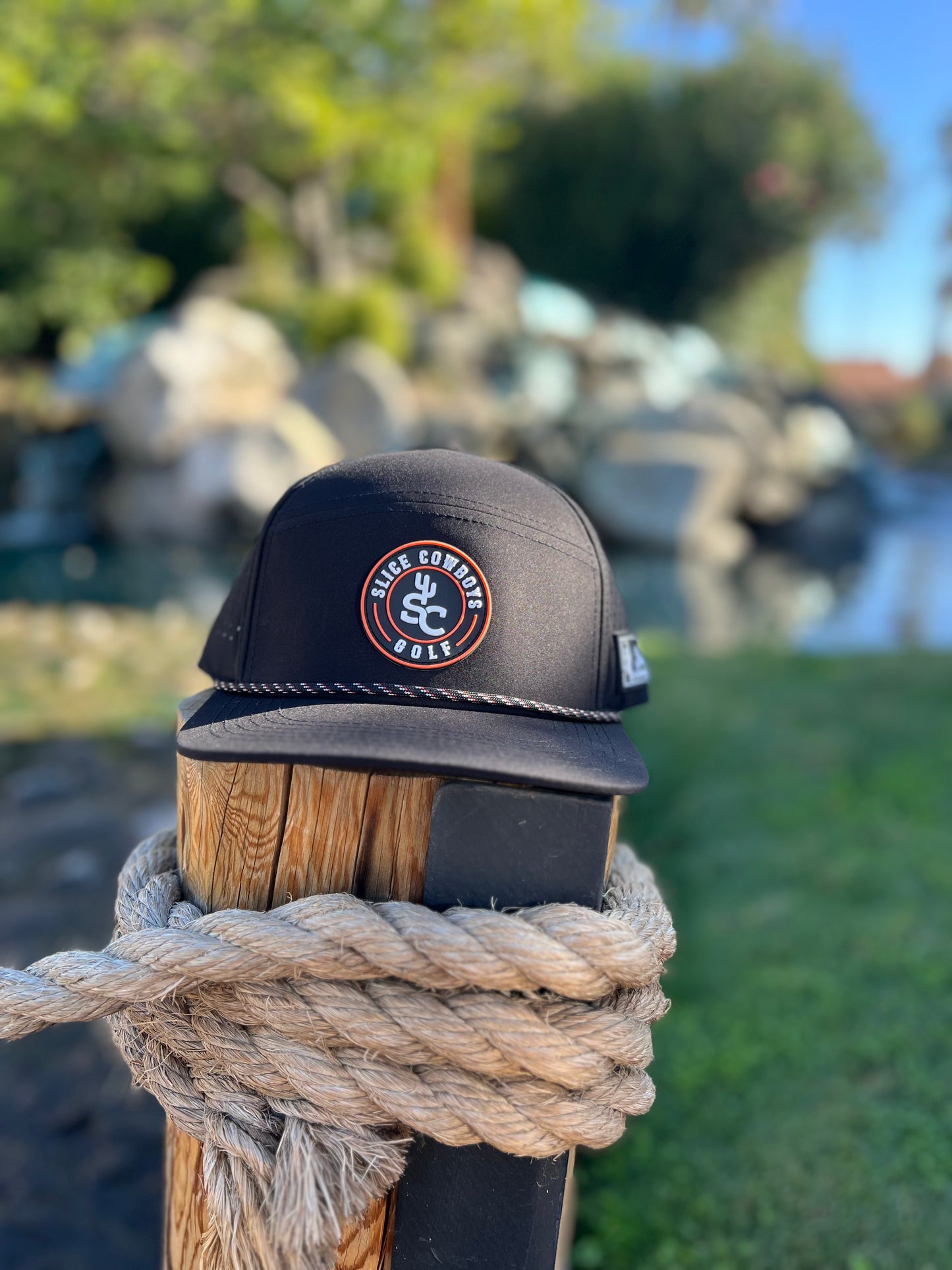 The SC Cattle Brand Logo Hat - Black